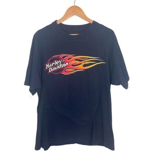 90’s Harley Davidson Fireball graphic Tee